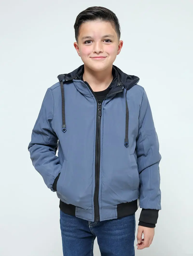 Blouson double-face garçon